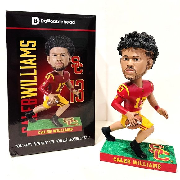 Caleb Williams USC Trojans Bobblehead - Picture 1 of 1